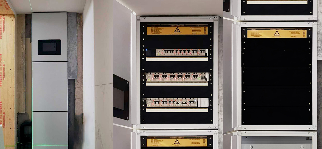 美觀與安全兼得：看我們?nèi)绾斡谩捌唇有g(shù)”搞定強(qiáng)、弱電箱及分集水器三箱的結(jié)合。